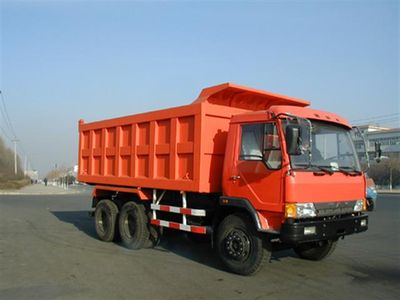 Jiefang Automobile CA3258P10K2T12 Flat head diesel dump truck