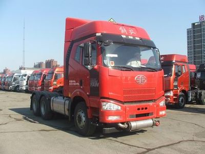 Jiefang Automobile CA4250P66K2T1E4Z Semi trailer tractor for dangerous goods transportation