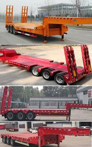 Hualiang Tianhong  LJN9382TDP Low flatbed semi-trailer