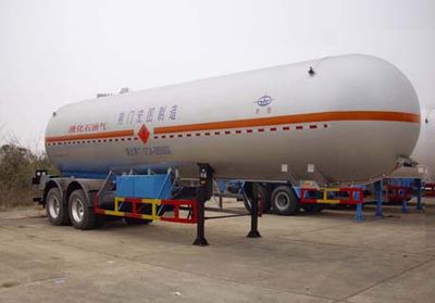 Hongtu  HT9340GYQ Semi trailer for liquefied gas transportation