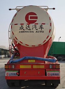 Yuchen  SCD9403GFL Low density powder material transportation semi-trailer