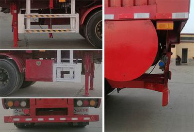 Hualu Yexing brand automobiles HYX9406ZLJ Garbage transfer semi-trailer