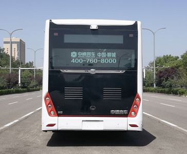 Zhongtong Automobile LCK6120EVQG Pure electric low entry city buses