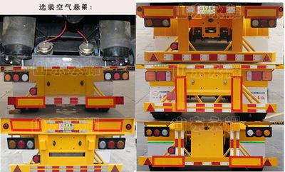 Yongyao Jiuzhou  SYY9400TJZE Container transport semi-trailer