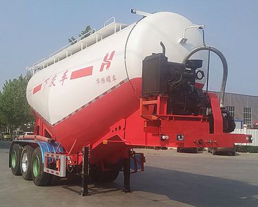 Zhongji Huashuo brand automobiles XHS9404GXHA Lower ash semi-trailer