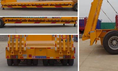 Yunxiang  YDX9400TDP Low flatbed semi-trailer