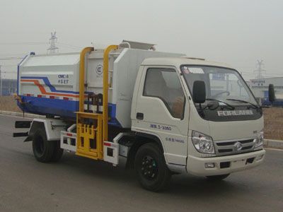 Lingyu  CLY5070ZZZG Hydraulic Lifter Garbage truck 