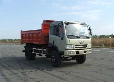 Jiefang Automobile CA3166P4K2 Flat head diesel dump truck