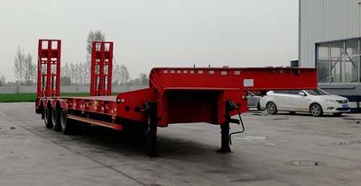 Henglian SJS9350TDPLow flatbed semi-trailer