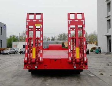 Henglian  SJS9350TDP Low flatbed semi-trailer