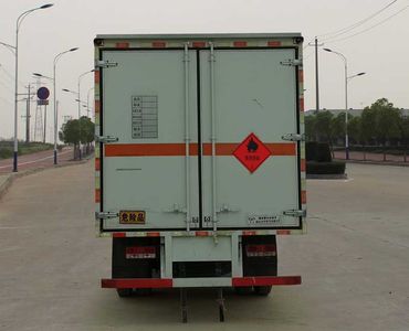 Huatong brand automobiles HCQ5124XRYBJ601 Flammable liquid box transport vehicle