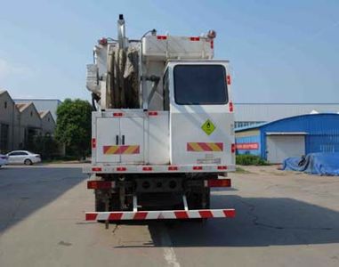 Hongyu  HYJ5310THZ1 On site mixed loading heavy ammonium oil explosive truck