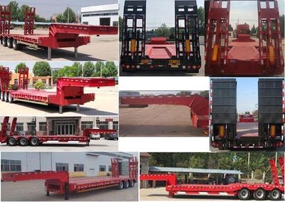 Shengrun  SKW9401TDP Low flatbed semi-trailer