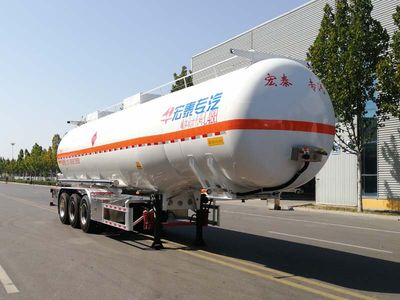 Zhengkang Hongtai brand automobiles HHT9409GRYF Flammable liquid tank transport semi-trailer