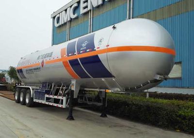 Hongtu  HT9409GYQA10 Semi trailer for liquefied gas transportation