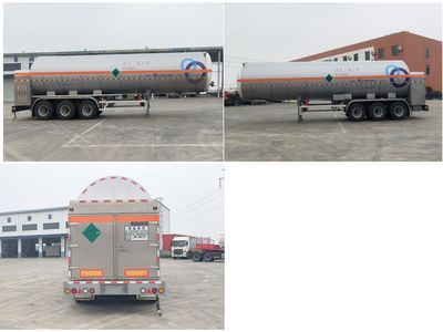 Wufeng  JXY9403GDY7 Low temperature liquid transport semi-trailer