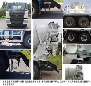 Xingma  AH5312GJB2L6 Concrete mixing transport vehicle