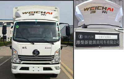 Shaanxi Automobile YTQ5042CCYVCEV281 Pure electric grille transport vehicle