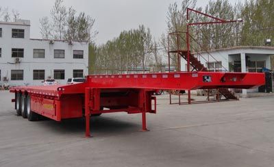 Liangshan Yuxiang  YXM9401TDP Low flatbed semi-trailer