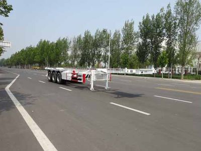 Baohuan HDS9402TGYHigh pressure gas long tube skeleton semi-trailer