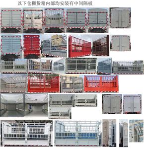 Jiangling Motors JX5049CCYTGC26 Grate type transport vehicle