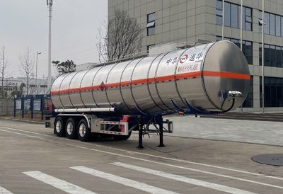 Tonghua  THT9405GRYDY45A Flammable liquid tank transport semi-trailer