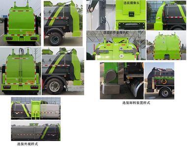 Zhongqi Liwei brand automobiles HLW5090TCA6HF Kitchen waste truck