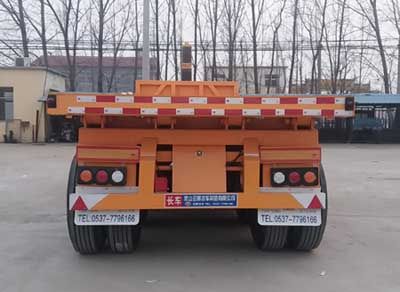 Juyunda brand automobile LZY9400ZZXP Flat dump semi-trailer