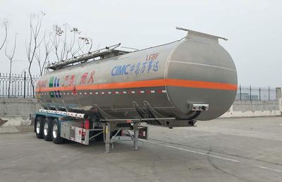 Mastercard SDW9407GYYD Aluminum alloy oil transport semi-trailer