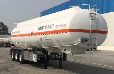 CIMC ZJV9402GYYJM Aluminum alloy oil transport semi-trailer