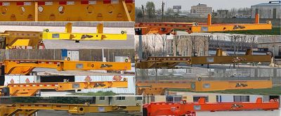 Haoqian  LXT9400TJZE Container transport semi-trailer