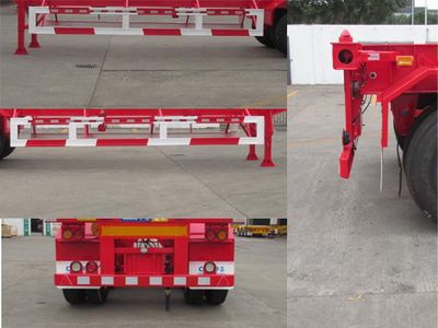 Tonghua  THT9352TWY Transport semi-trailer of dangerous goods tank frame