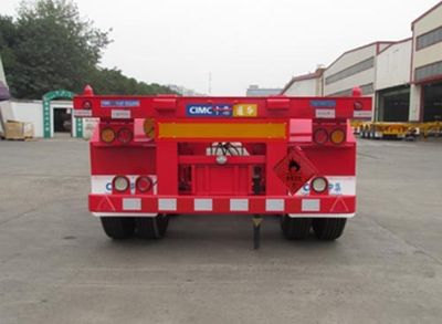 Tonghua  THT9352TWY Transport semi-trailer of dangerous goods tank frame