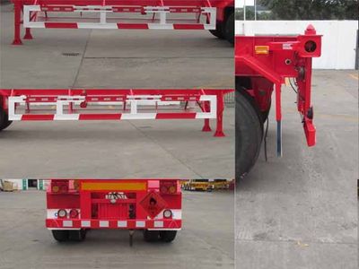 Tonghua  THT9352TWY Transport semi-trailer of dangerous goods tank frame