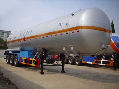 Hongtu  HT9408GYQ4D Semi trailer for liquefied gas transportation