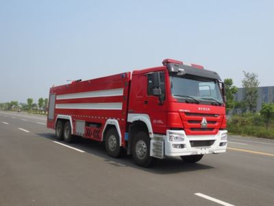 Jiangte brand automobiles JDF5410GXFPM240 Foam fire truck