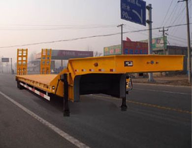 Tongguang Kyushu  MJZ9350TDP Low flatbed semi-trailer