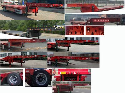 Liangsheng  SHS9180TDP Low flatbed semi-trailer