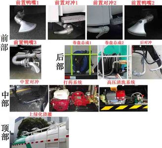 Zhonglian Automobile ZLJ5162GQXEQE5NG Cleaning car