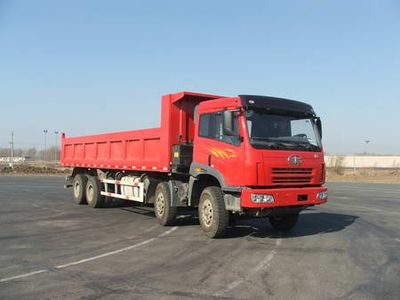 Jiefang Automobile CA3312P2K24L4T4E Flat head diesel dump truck