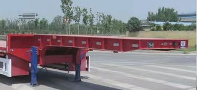 Shi Shi Da Pai Automobile RSD9400TDP Low flatbed semi-trailer