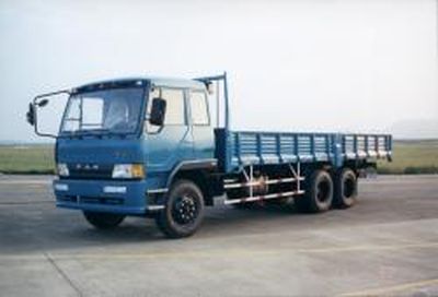 Jiefang Automobile CA1165P1K2L3T1A91 Flat head 6 × 4 long wheelbase cargo truck