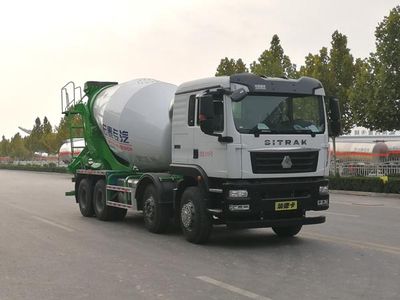 Zhengkang Hongtai brand automobiles HHT5313GJB Concrete mixing transport vehicle