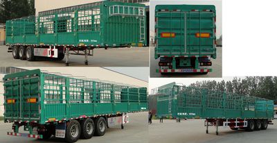 Hualu Yexing brand automobiles HYX9400CCY Gantry transport semi-trailer