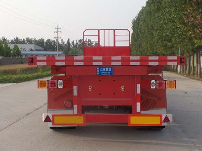 Luxi  LXP9402ZZXPC Flat dump semi-trailer