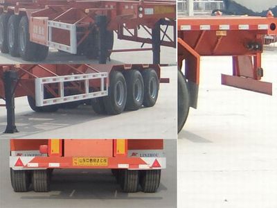 Linzhou  YDZ9400TJZ Container transport semi-trailer