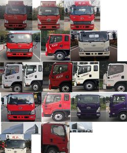 Jiefang Automobile CA5110CCYP40K62L3E5A84 Grate type transport vehicle