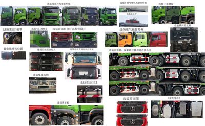 Shaanxi Automobile SX5319ZLJHC306 garbage dump truck 