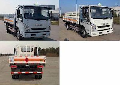 Yuejin  SH5042TQPZFDCMZ Gas cylinder transport vehicle