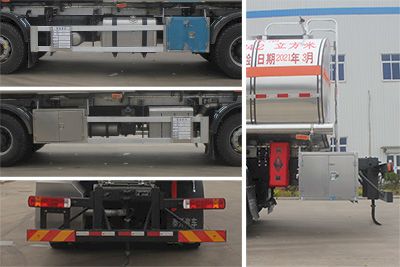 Daiyang  TAG5322GRY Aluminum alloy flammable liquid tank transport vehicle